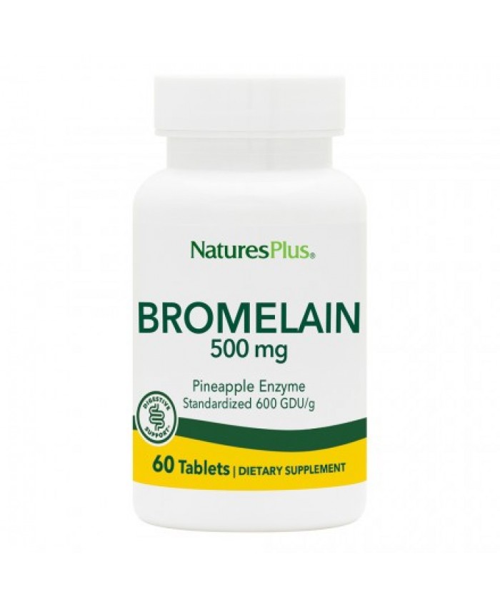 Nature's Plus Bromelain 500mg 60tabs
